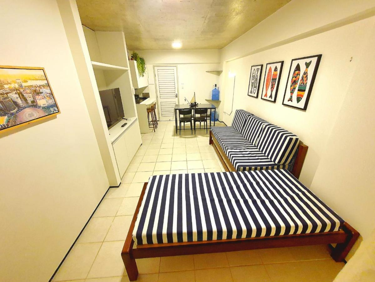 Flat Mar & Sol - Para 6 Pessoas Apartamento Pôrto das Galinhas Exterior foto